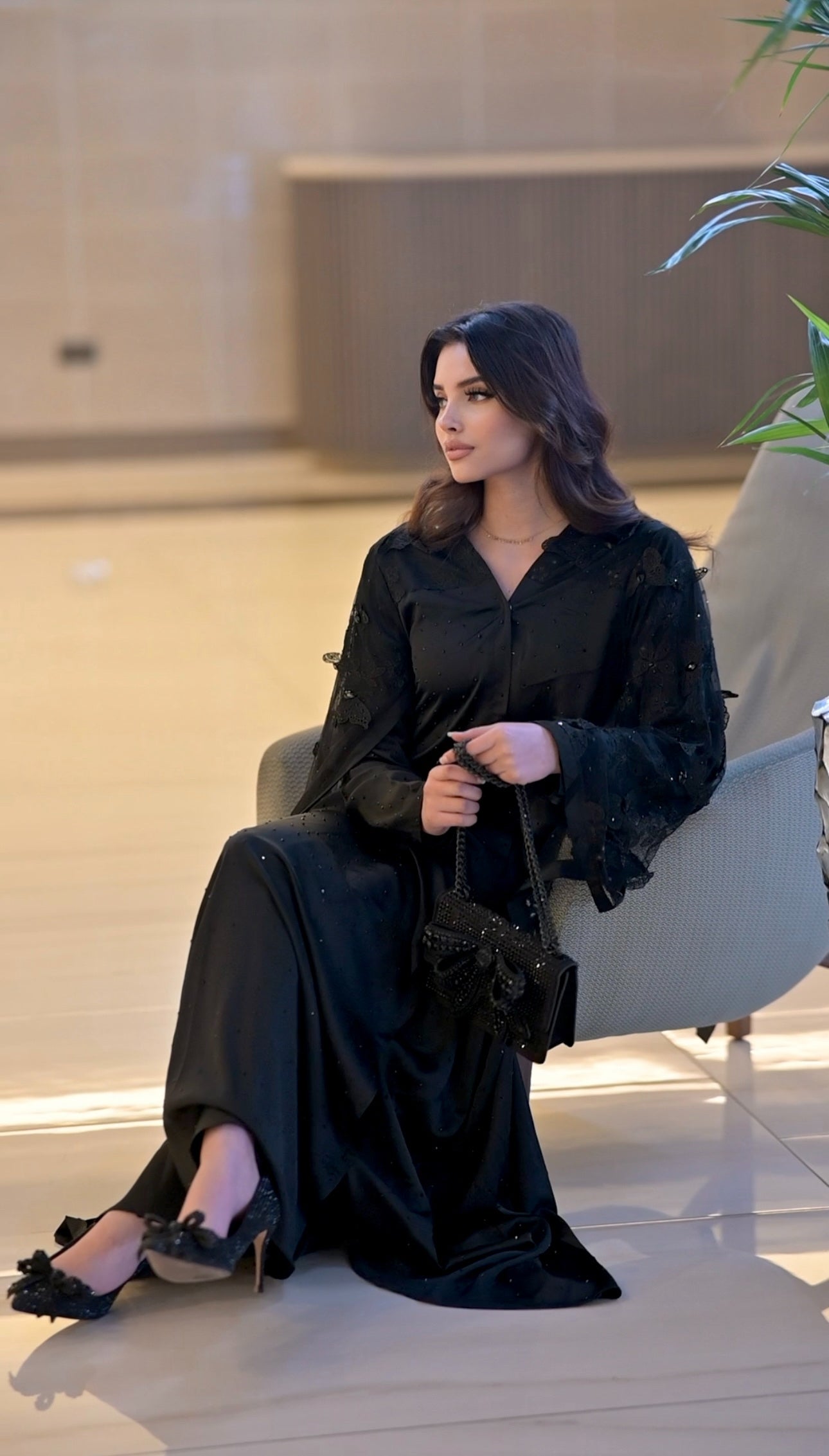 Diamond Abaya